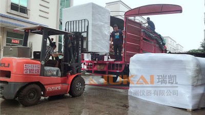 好事连连：步入式恒温恒湿试验室安装完毕